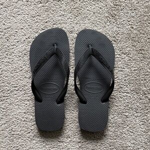 Havaianas Black Flip Flops